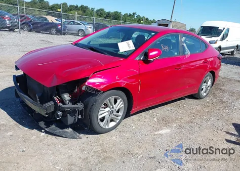 2020 Hyundai Elantra Sel из США, поврежденный, VIN 5NPD84LFXLH558379